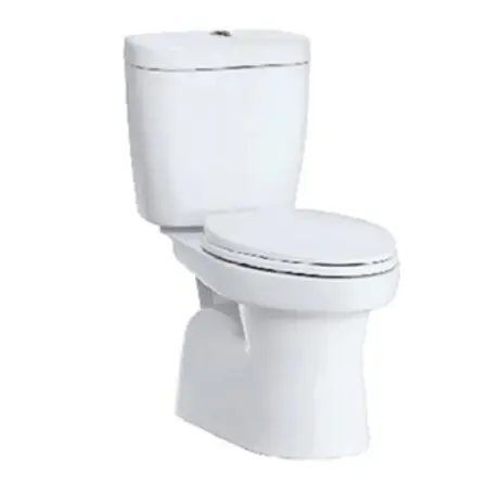 Bồn Cầu COTTO C13882 2 Khối Titan Xả Nhấn