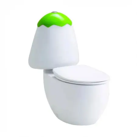 Bồn Cầu COTTO C15007 Googai 1 Khối Trẻ Em Nắp Thường