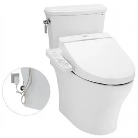Bồn Cầu Điện Tử TOTO CS986GW7 Nắp Rửa Washlet