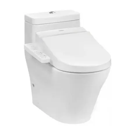 Bàn Cầu TOTO CW166RB/TCF6632A Nắp Điện Tử Chữ D