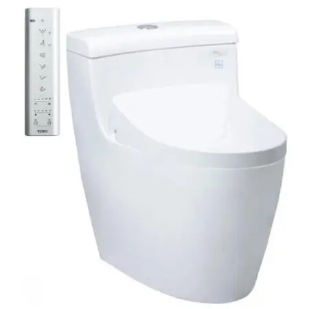 Bồn Cầu Điện Tử TOTO MS636CDRW12 Nắp Washlet Giấu Dây
