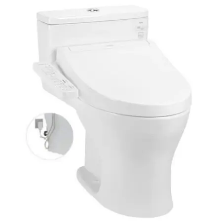 Bồn Cầu Điện Tử TOTO MS855DW16 Nắp Rửa Washlet TCF23410AAA C2