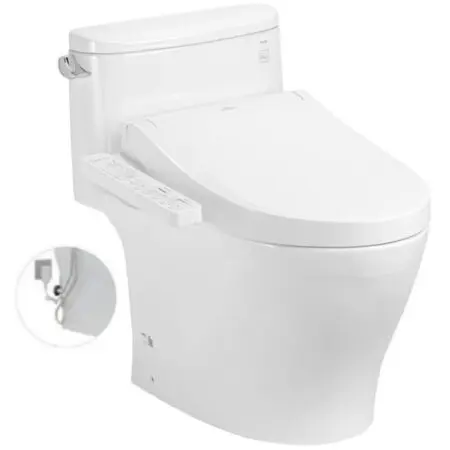 Bồn Cầu Điện Tử TOTO MS887RW16 Nắp Rửa Washlet TCF23410AAA C2