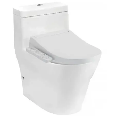 Bàn Cầu TOTO CW166RB/TCF33320GAA/T53P100VR Nắp Điện Tử Chữ D S2