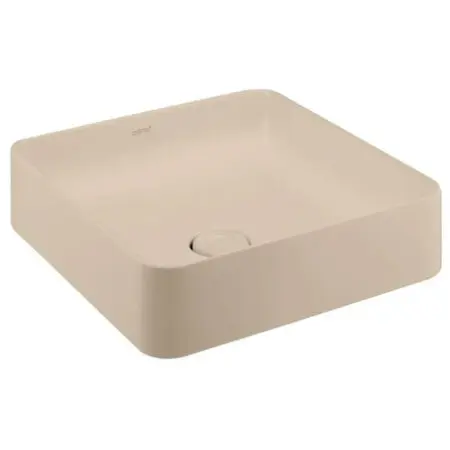 Chậu Lavabo COTTO C00341 MIR Đặt Bàn Màu Kem