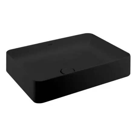 Chậu Lavabo COTTO C00342 MBK Sensation Rectangle Đặt Bàn