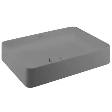 Chậu Lavabo COTTO C00342 MSL Đặt Bàn Màu Xám