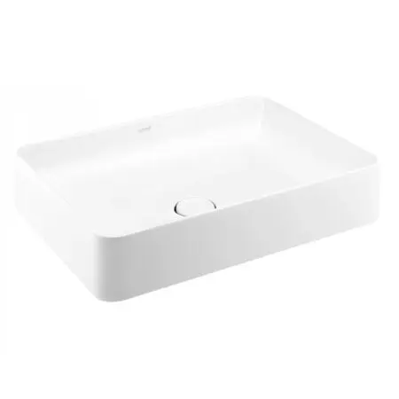 Chậu Lavabo COTTO C003427 Sensation Rectangle Đặt Bàn