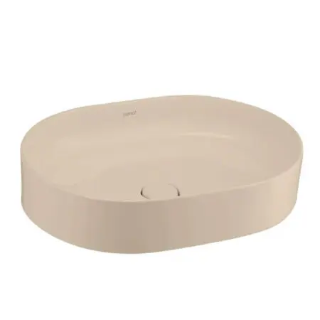 Chậu Lavabo COTTO C00343 MIR Đặt Bàn Màu Kem