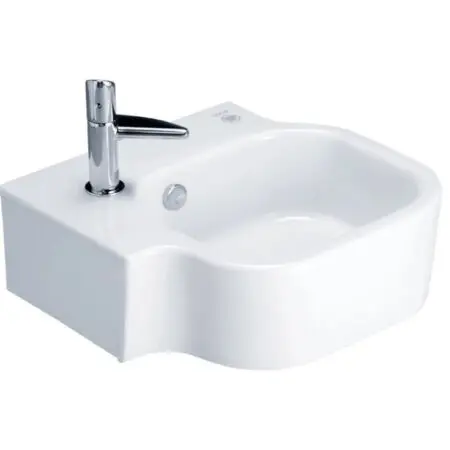 Chậu Lavabo COTTO C04017 Space-Corner Treo Tường