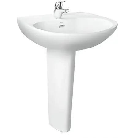 Chậu Lavabo TOTO LPT239CR Treo Tường Chân Dài