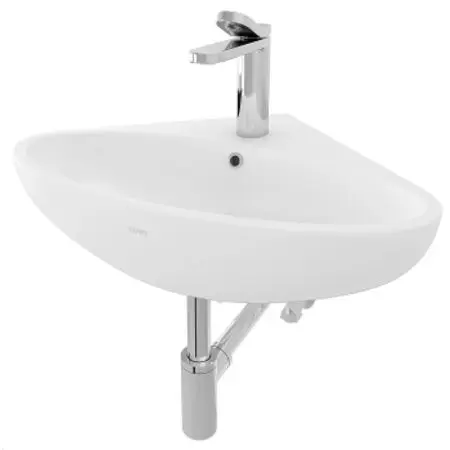 Chậu Lavabo TOTO LW815CJW/F Góc Treo Tường