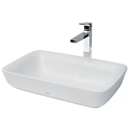 Chậu Rửa Lavabo TOTO PJS06WE#MW Đặt Bàn Trắng Mờ
