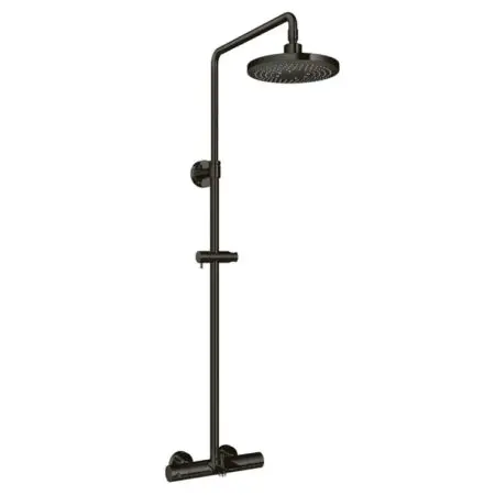 Vòi Sen Cây TOTO TBW01402AA#MBL Nhiệt Độ Xả Xô 220mm Màu Đen Mờ