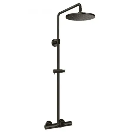 Vòi Sen Cây TOTO TBW07403A#MBL Nhiệt Độ Xả Xô Tròn 250mm Dòng G Đen Mờ