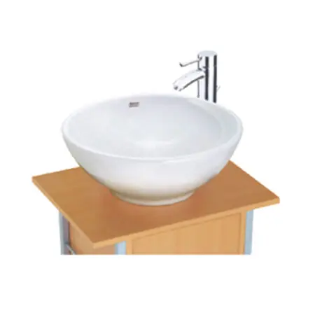 Chậu Rửa Mặt Lavabo American Standard Vallo 0500-WT Đặt Bàn