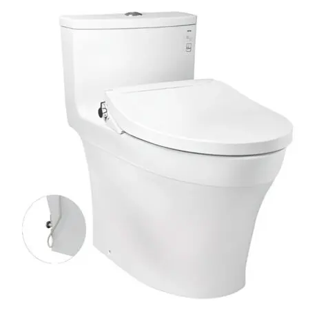 Bồn Cầu TOTO MS885DE2 Nắp Cơ Ecowasher