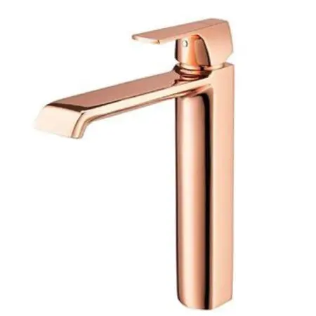 Vòi Lavabo COTTO CT2202AY#RG Cubic Nóng Lạnh