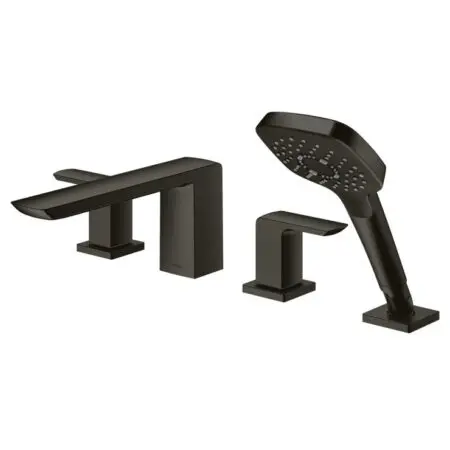 Vòi Xả Bồn Tắm TOTO TBG02202A#MBL Nóng Lạnh 4 Lỗ Màu Đen Mờ