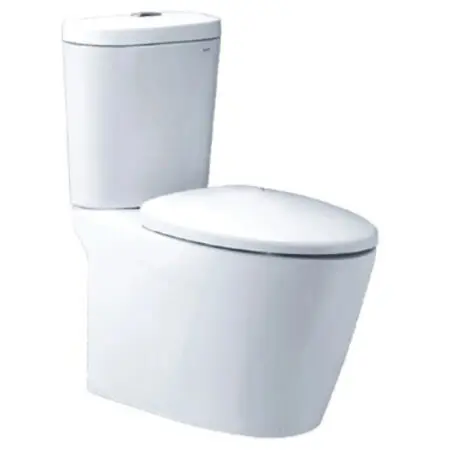 Bồn Cầu CAESAR CD1348 Thùng T1148 Nắp Êm