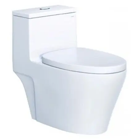 Bồn Cầu CAESAR CD1356 Một Khối Nắp Êm