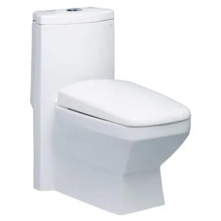 Bồn Cầu CAESAR CD1347 1 Khối Nắp Êm