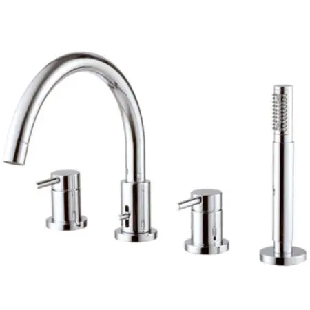 Vòi Xả Bồn Tắm Cotto CT337AS45 Nóng Lạnh 4 Lỗ Bồn Xây Bệ