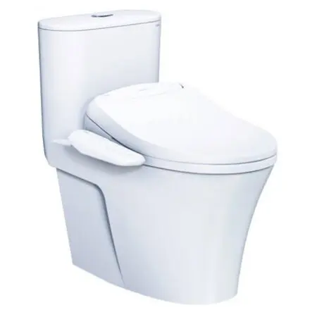 Bồn Cầu Nắp Điện Tử CAESAR CD1395/TAF400H 1 Khối