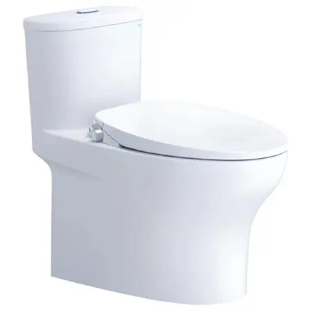 Bồn Cầu Nắp Rửa Cơ CAESAR CD1394/TAF060 1 Khối