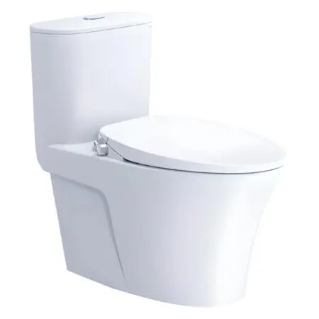 Bồn Cầu Nắp Rửa Cơ CAESAR CD1395/TAF060 1 Khối