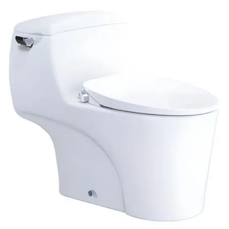 Bồn Cầu Nắp Rửa Cơ Caesar C1353/TAF060 1 Khối