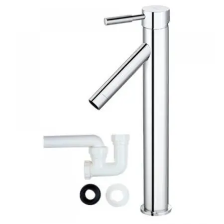 Vòi Lavabo Caesar BT228CU Nóng Lạnh Thân Cao Kèm Co P