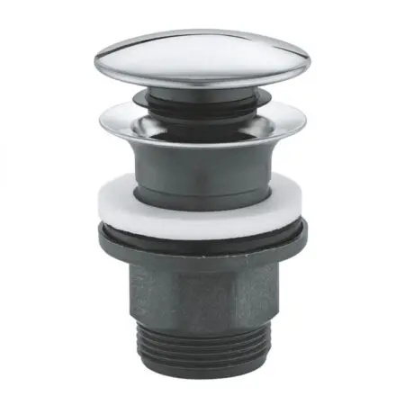 Nút Xả Nhấn Lavabo GROHE 40824000 Gắn Chậu Có Lỗ Thoát Tràn