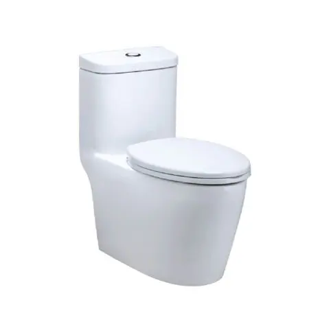 Bồn cầu 1 khối Caesar C1364 (CD1364) nắp đóng êm