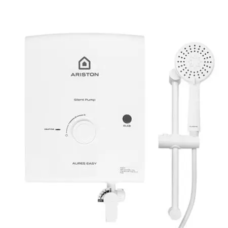 Máy Nước Nóng Ariston Aures Easy 4.5P Trực Tiếp Có Bơm 2.0