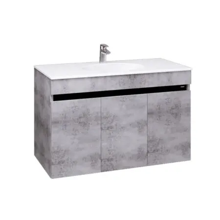 Bộ Tủ Lavabo Caesar LF5028/EH05028ASV Treo Tường Màu Xám