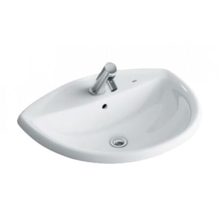 Chậu Rửa Lavabo Inax L-2396V Âm Bàn Dương Vành