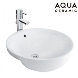 Chậu Rửa Mặt Lavabo Inax AL-333V Bán Âm AquaCeramic