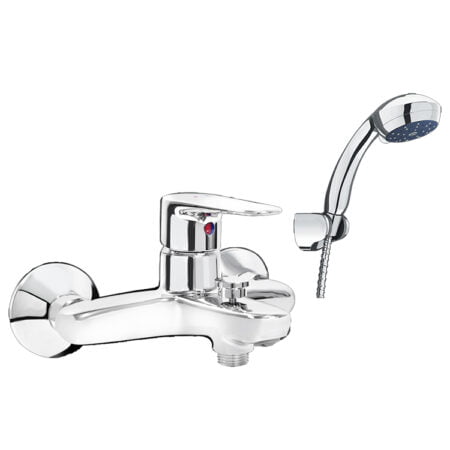 Vòi Sen Tắm Nóng Lạnh Inax BFV-1113S-1C Tay Sen Mạ