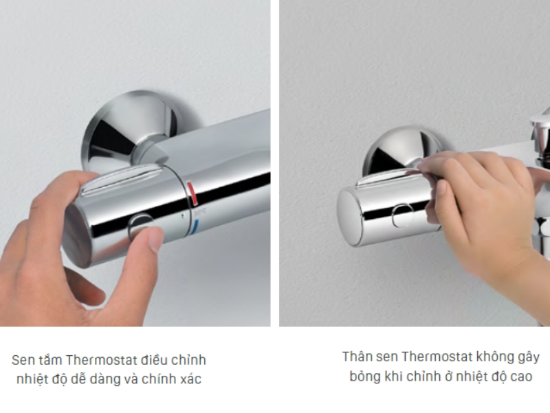 Ưu điểm sen tắm nhiệt độ INAX