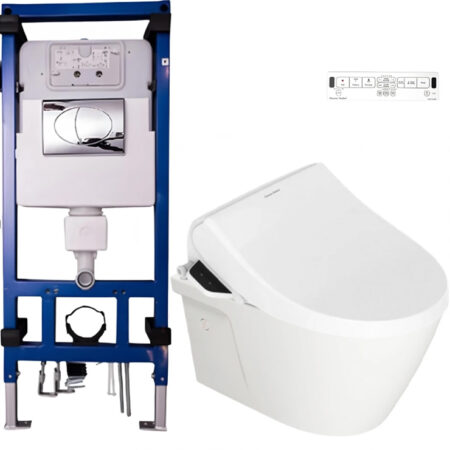 Bồn Cầu American Standard VF-3119B WP-7SR1 G3004A VPTL-3815 Treo Tường Nắp Điện Tử