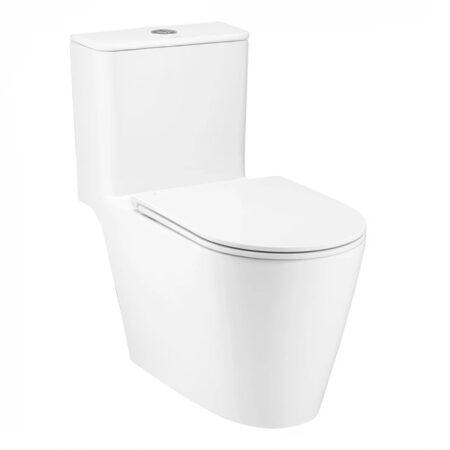 Bàn Cầu COTTO C103327 1 Khối Simply Connect Xả Nhấn