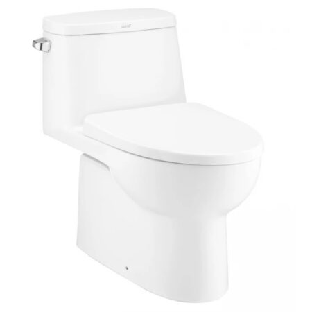 Bồn Cầu COTTO C1142 1 Khối Priz ll Xả Gạt Nắp Êm