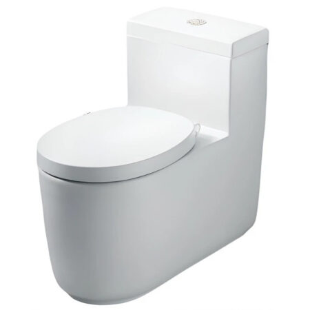 Bồn Cầu COTTO CPW10007 MWH#GR2 1 Khối Quil Xả Nhấn