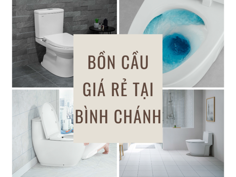 Bồn cầu giá rẻ tại Bình Chánh