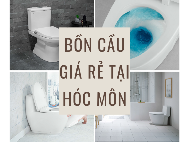 Bồn cầu giá rẻ tại Hóc Môn