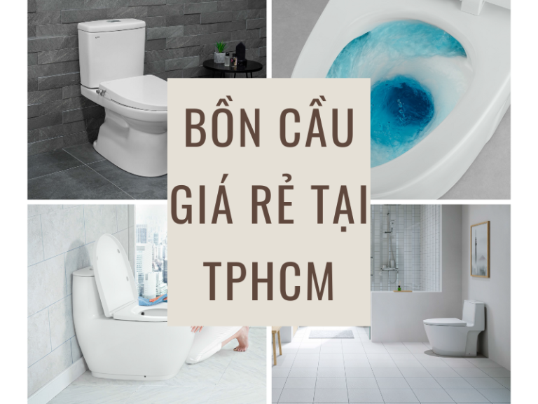 Bồn cầu giá rẻ tại TPHCM