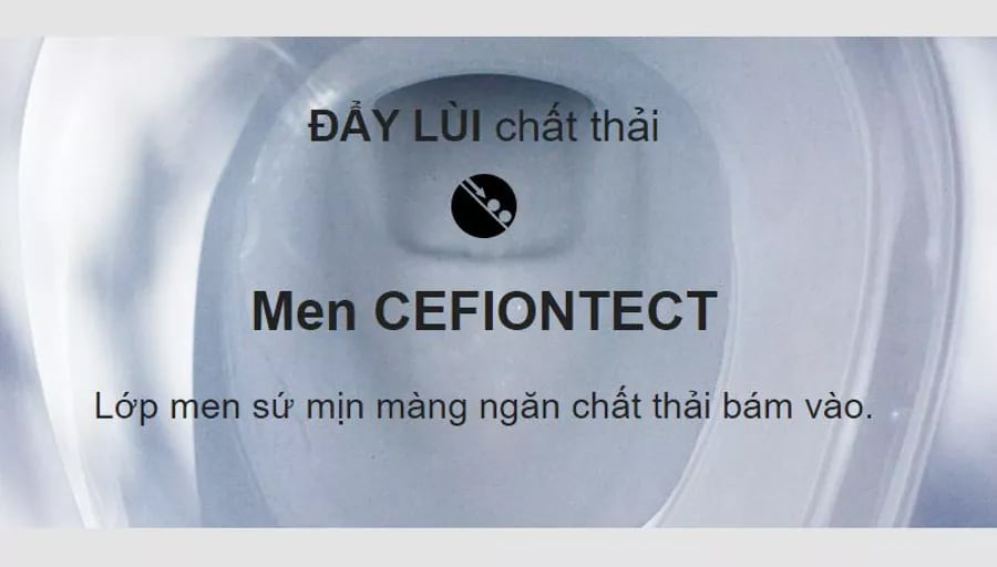 Công nghệ men sứ Cefion Tect