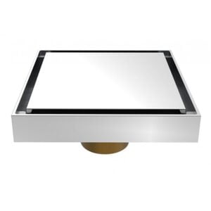 Phễu Thoát Sàn Inax FDV-12F Vuông 120x120 mm (Ø90)