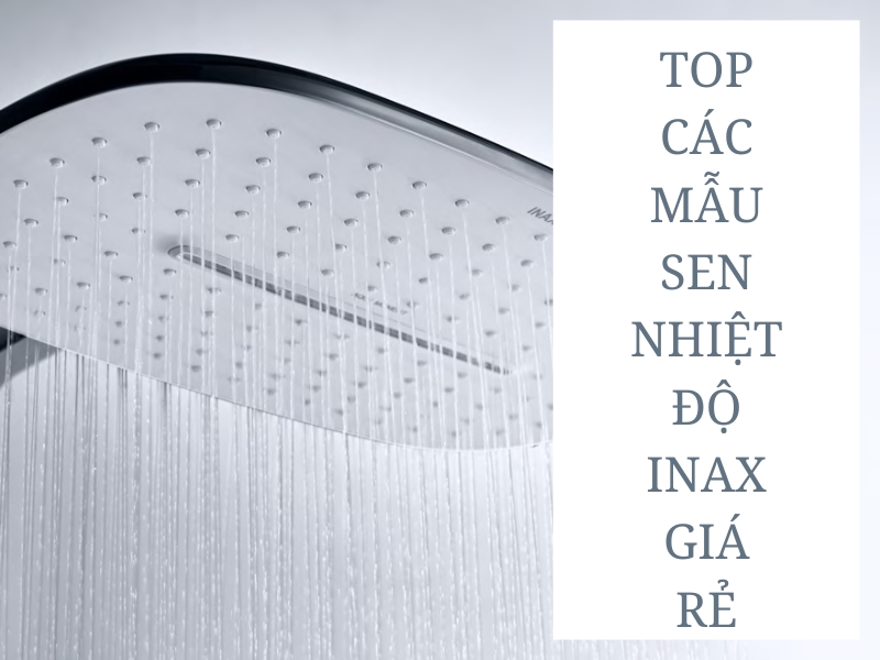 Tóp các mẫu sen tắm nhiệt độ INAX